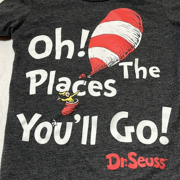 3T Dr Seuss “Oh the Places You’ll Go” t-shirt - Picture 2 of 3